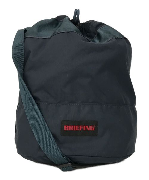 BRIEFING（ブリーフィング）BRIEFING (ブリーフィング) DRAWSTRING POUCH ネイビーの古着・服飾アイテム