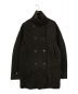 45R (フォーティーファイブアール) フロート縮絨のPコート ブラウン サイズ:表記無し：24800円