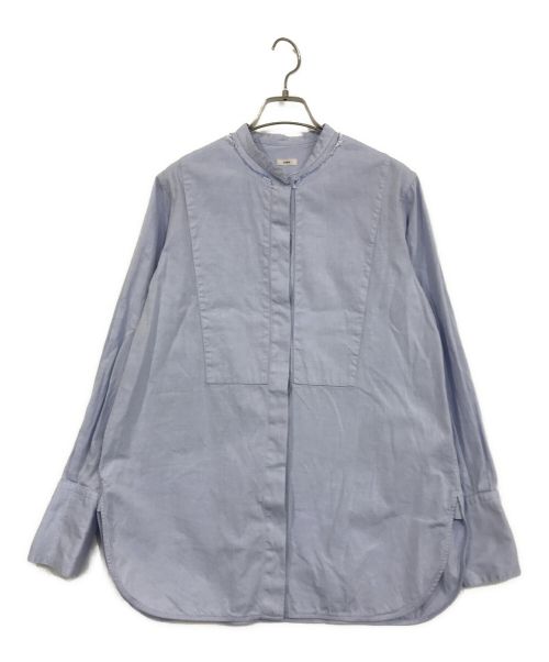 IENA（イエナ）IENA (イエナ) オックスバンドカラーロングシャツ ブルー サイズ:SIZE　38の古着・服飾アイテム