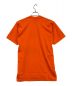 BLUFCAMP (ブルーフキャンプ) プリントTシャツ オレンジ サイズ:SIZE S 未使用品：2980円