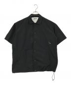 cloveruクローバル）の古着「半袖シャツ」｜ブラック