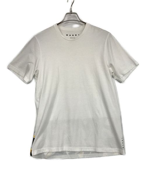 MARNI（マルニ）MARNI (マルニ) フラワープリントTシャツ ホワイト サイズ:SIZE 46の古着・服飾アイテム