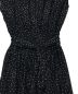 中古・古着 HER LIP TO (ハーリップトゥ) Polka Dot Side Bow Pleated Dress ネイビー サイズ:SIZE S：8800円