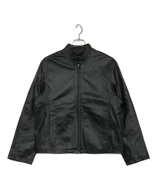 DKNY（ダナキャランニューヨーク）DKNY (ダナキャランニューヨーク) レザージャケット ブラック サイズ:SIZE Sの古着・服飾アイテム