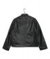 DKNY (ダナキャランニューヨーク) レザージャケット ブラック サイズ:SIZE S：5800円