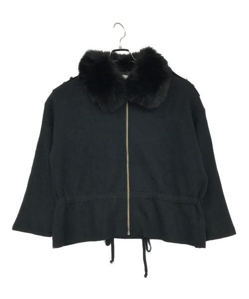SO CLOSE（ソー クロース）SO CLOSE (ソー クロース) ニットジャケット ブラック サイズ:SIZE　Mの古着・服飾アイテム