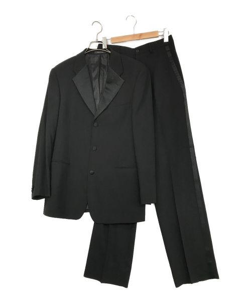 EMPORIO ARMANI（エンポリオアルマーニ）EMPORIO ARMANI (エンポリオアルマーニ) セットアップディナージャケット ブラック サイズ:46の古着・服飾アイテム