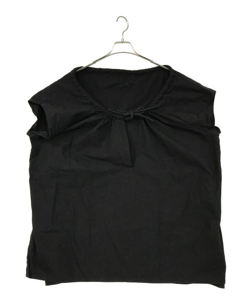 SACRA（サクラ）SACRA (サクラ) HIGT COUNT COTTON TOP ブラック サイズ:SIZE 38の古着・服飾アイテム