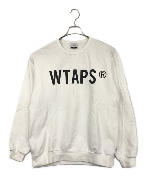 WTAPS（ダブルタップス）WTAPS (ダブルタップス) SCREEＮスウェット ホワイト サイズ:SIZE 2の古着・服飾アイテム