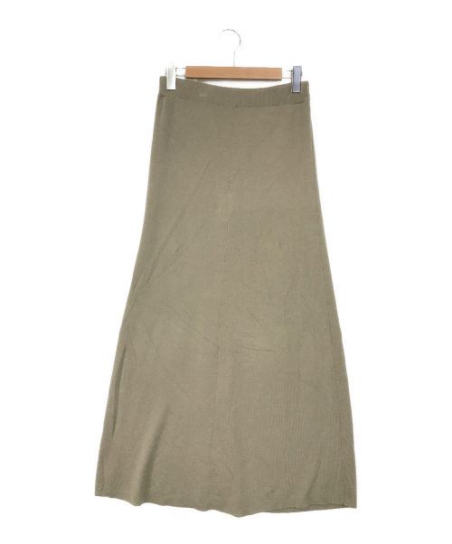 RIM.ARK（リムアーク）RIM.ARK (リムアーク) ニットスカート ベージュ サイズ:SIZE 38の古着・服飾アイテム