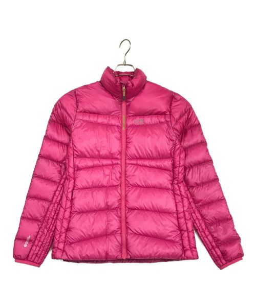 MILLET（ミレー）MILLET (ミレー) ダウンジャケット ピンク サイズ:SIZE Mの古着・服飾アイテム