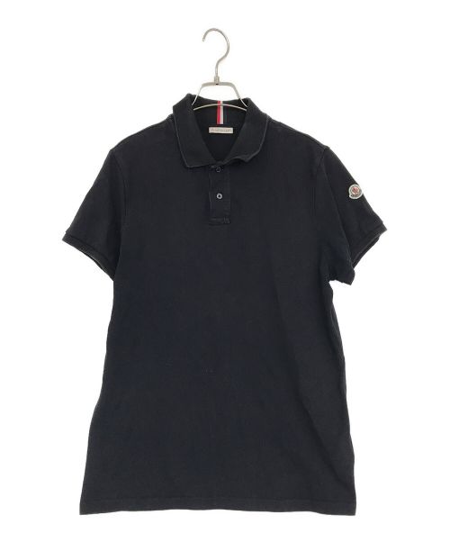 MONCLER（モンクレール）MONCLER (モンクレール) ポロシャツ ネイビー サイズ:SIZE Mの古着・服飾アイテム