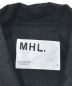 中古・古着 MHL (エムエイチエル) ポロシャツ ブラック サイズ:SIZE　1：3980円