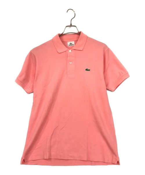 LACOSTE（ラコステ）LACOSTE (ラコステ) ポロシャツ ピンク サイズ:SIZE 3の古着・服飾アイテム