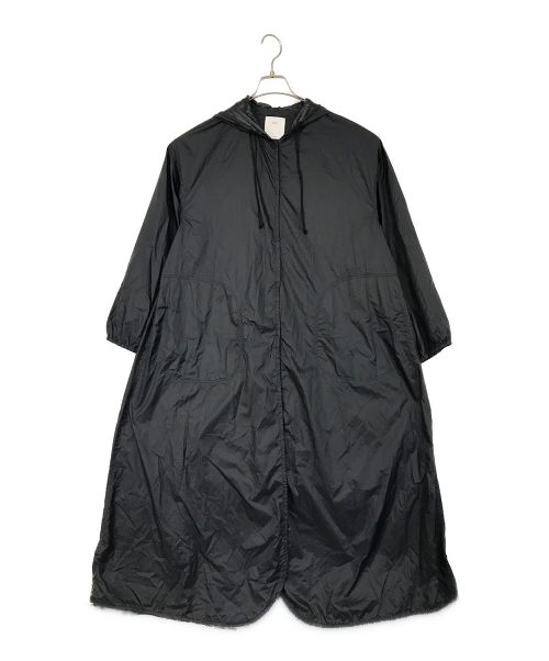 cepie.（セピエ）cepie. (セピエ) ナイロンフーデッドコート ブラック サイズ:SIZE　Fの古着・服飾アイテム