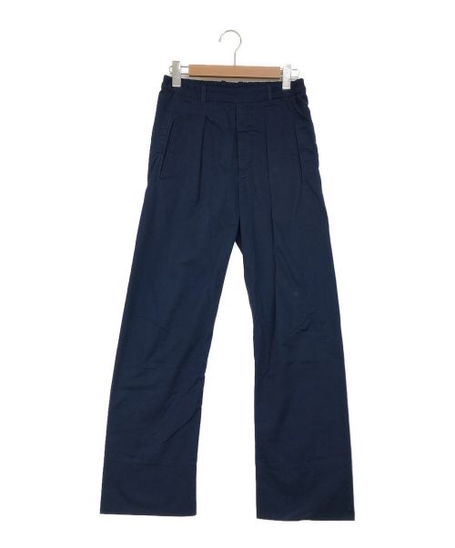 LEMAIRE（ルメール）LEMAIRE (ルメール) コットンタックパンツ ネイビー サイズ:SIZE 44の古着・服飾アイテム