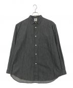 STABILIZER gnzスタビライザージーンズ）の古着「L/S wide tapered shirt」｜グレー