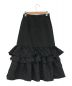 COLUMN (コラム) ティアードスカート ブラック サイズ:SIZE　36：9000円