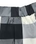 中古・古着 NOLLEY'S (ノーリーズ) ナイロンロングスカート ブラック×ホワイト サイズ:SIZE　1 未使用品：6800円