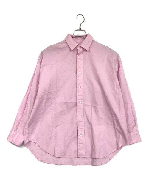 FRAMeWORK（フレームワーク）FRAMeWORK (フレームワーク) コットンレギュラーカラーシャツ ピンク サイズ:表記無しの古着・服飾アイテム