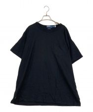 POLO RALPH LAUREN (ポロ・ラルフローレン) ビッグ フィット ジャージー ポケット Tシャツ ブラック サイズ:L
