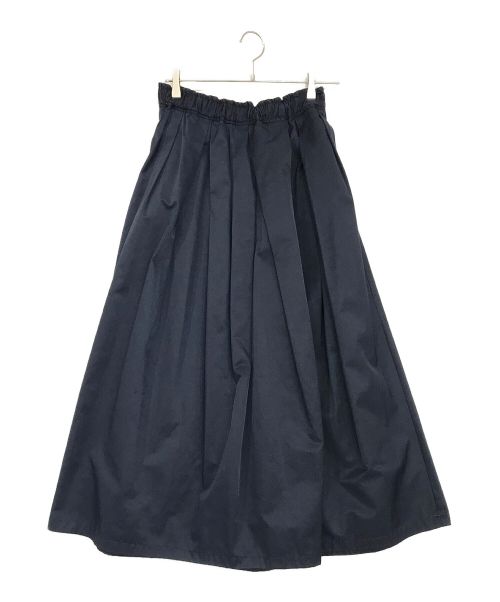 FRAMeWORK（フレームワーク）FRAMeWORK (フレームワーク) ランダムタックボリュームスカート ネイビー サイズ:SIZE 38の古着・服飾アイテム