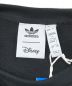 中古・古着 adidas (アディダス) DISNEY (ディズニー) プリントスウェット ブラック サイズ:SIZE　L：4800円