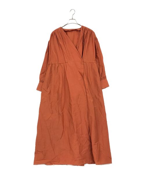 ELENDEEK（エレンディーク）ELENDEEK (エレンディーク) CACHECOEUR GATHER OPCT オレンジ サイズ:SIZE 2の古着・服飾アイテム