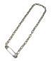 M´s collection (エムズコレクション) OFF THE WALL NEVER HURT YOU SAFETY PIN CHAIN NECKLACE/チェーンネックレス シルバー：18800円