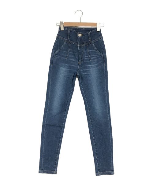 HER LIP TO（ハーリップトゥ）HER LIP TO (ハーリップトゥ) Paris High Rise Jeans ブルー サイズ:SIZE 24の古着・服飾アイテム