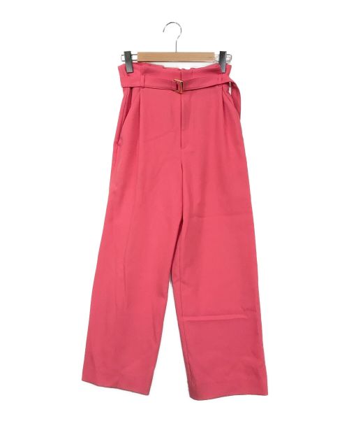 allureville（アルアバイル）allureville (アルアバイル) エスウールヨークレスパンツ ピンク サイズ:SIZE 2の古着・服飾アイテム