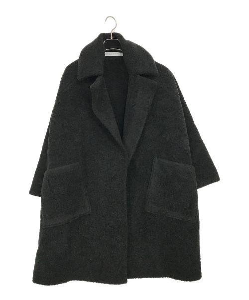 COGTHEBIGSMOKE（コグザビッグスモーク）COGTHEBIGSMOKE (コグザビッグスモーク) GIGI RAGLAN COAT ブラック サイズ:表記無しの古着・服飾アイテム