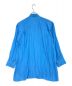 ISSEY MIYAKE (イッセイミヤケ) シワ加工長袖シャツ ブルー サイズ:SIZE M：12800円