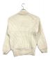 oldderby Knitwear (オールドダービーニットウェア) HC RibFunnelネック ホワイト サイズ:SIZE　S：6800円