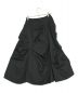 ENFOLD (エンフォルド) メモリーツイル ランダムタック スカート ブラック サイズ:SIZE 36：15800円