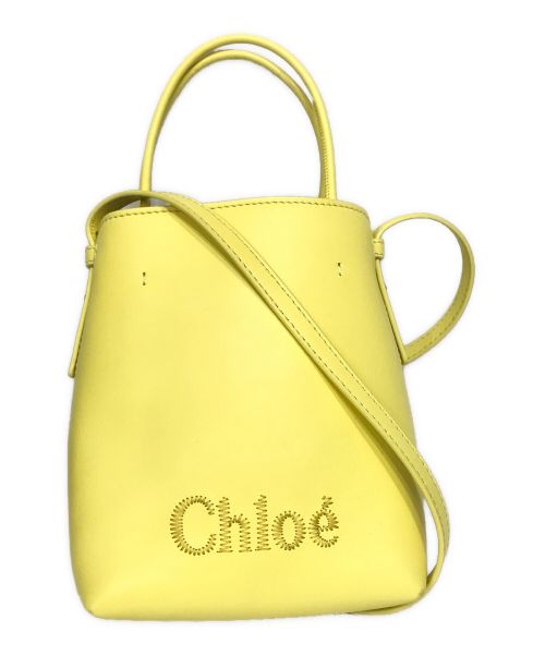 Chloe（クロエ）Chloe (クロエ) “chloe sense”マイクロトートバッグ イエローの古着・服飾アイテム