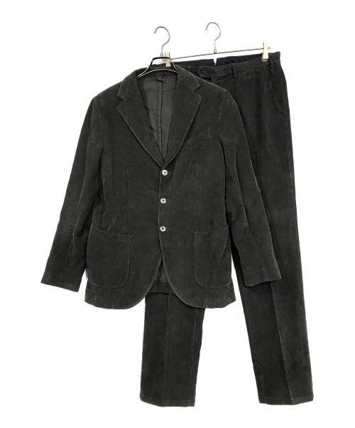 Santaniello（サンタニエッロ）Santaniello (サンタニエッロ) コーデュロイットアップスーツ グレー サイズ:50の古着・服飾アイテム
