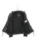 DIESEL (ディーゼル) シープスキンレザージャケット ブラック サイズ:SIZE　S：6800円