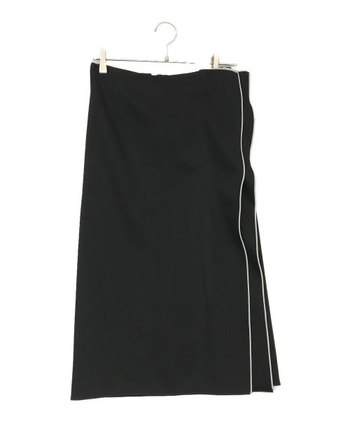 ADORE（アドーア）ADORE (アドーア) バイカラーメロースカート ブラック サイズ:SIZE　36の古着・服飾アイテム