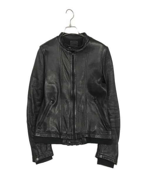 Shama（シャマ）Shama (シャマ) レザージャケット ブラック サイズ:SIZE 38の古着・服飾アイテム