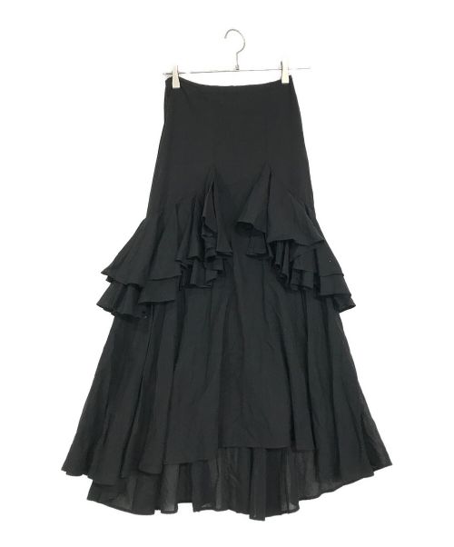 toteme（トーテム）toteme (トーテム) ロングスカート ブラック サイズ:SIZE　XSの古着・服飾アイテム
