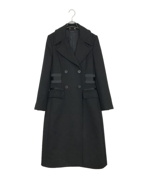 GUCCI（グッチ）GUCCI (グッチ) インターロッキング ウール アンゴラ ロングコート ブラック サイズ:SIZE 42の古着・服飾アイテム