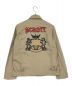 Schott (ショット) ヘビーツイルバック刺繍ジャケット ベージュ サイズ:SIZE　S：5000円