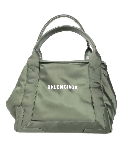 BALENCIAGA（バレンシアガ）BALENCIAGA (バレンシアガ) NAVY CABAS Sトートバッグの古着・服飾アイテム