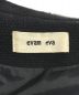 中古・古着 evam eva (エヴァムエヴァ) ラムウールコート ブラック サイズ:SIZE　1：9800円