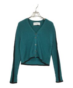 中古・古着通販】MURRAL (ミューラル) Sheer line sleeve rib knit 