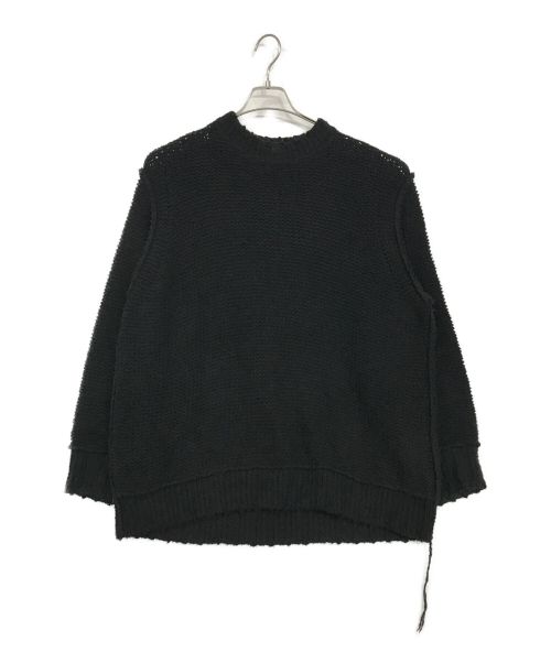 sacai（サカイ）sacai (サカイ) Knit Pullover ブラック サイズ:3の古着・服飾アイテム