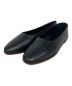 WANDERUNG（ワンデルング）の古着「Flat leather shoes/ﾌﾗｯﾄﾚｻﾞｰｼｭｰｽﾞ」｜ブラック