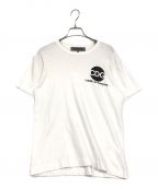 GOOD DESIGN SHOP COMME des GARCONSグッドデザインショップ コムデギャルソン）の古着「プリントTシャツ」｜ホワイト