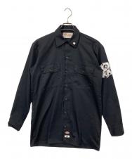 Dickies (ディッキーズ) RATS (ラッツ) ワークシャツ ブラック サイズ:SIZE S